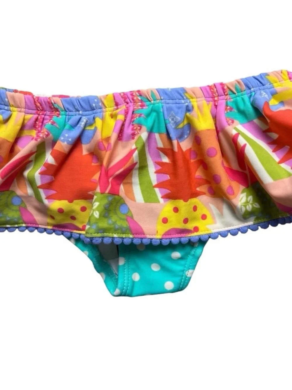 Matilda Jan Sun Days Pineapple Print Swim Suit Size 2 Years